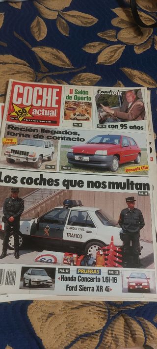 Revistas coche actual lote de 9