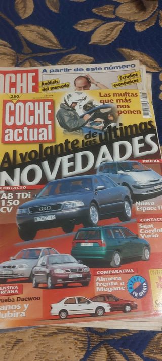 Revistas coche actual lote de 9