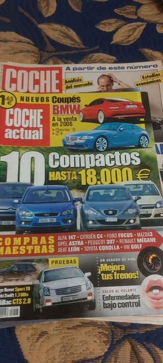 Revistas coche actual lote de 9