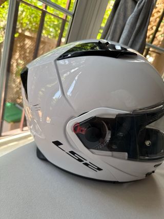 Casco de Moto LS2 FF324 Metro Blanco XXL