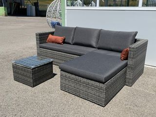 Conjunto jardín ratán - ENVÍO GRATIS