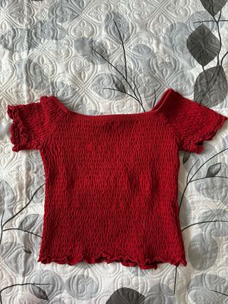 Top rojo Subdued