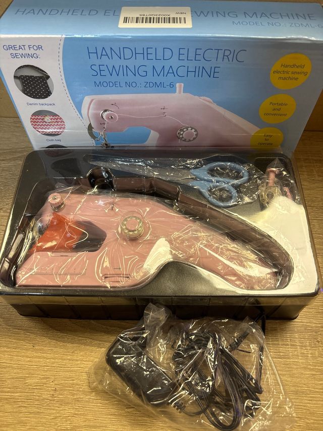 Mini macchina da cucire elettrica portatile