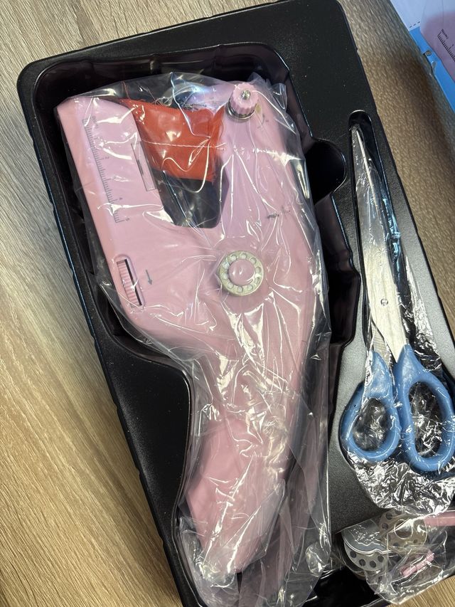 Mini macchina da cucire elettrica portatile