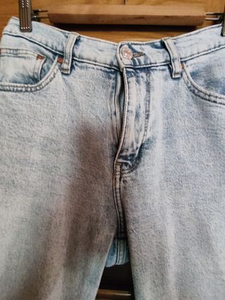 Vaqueros Mango - Talla 36 - Azul Claro