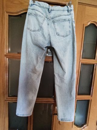 Vaqueros Mango - Talla 36 - Azul Claro