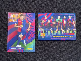 Lote cromos Lamine Yamal panini club