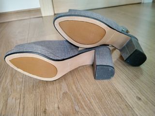 Zapatos Clarks mujer - Plata - 39