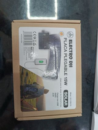 Placa solar plegable Electro DH 15W