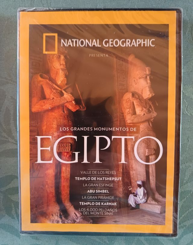 2 DVDs Egipto y Grecia nuevos en Español