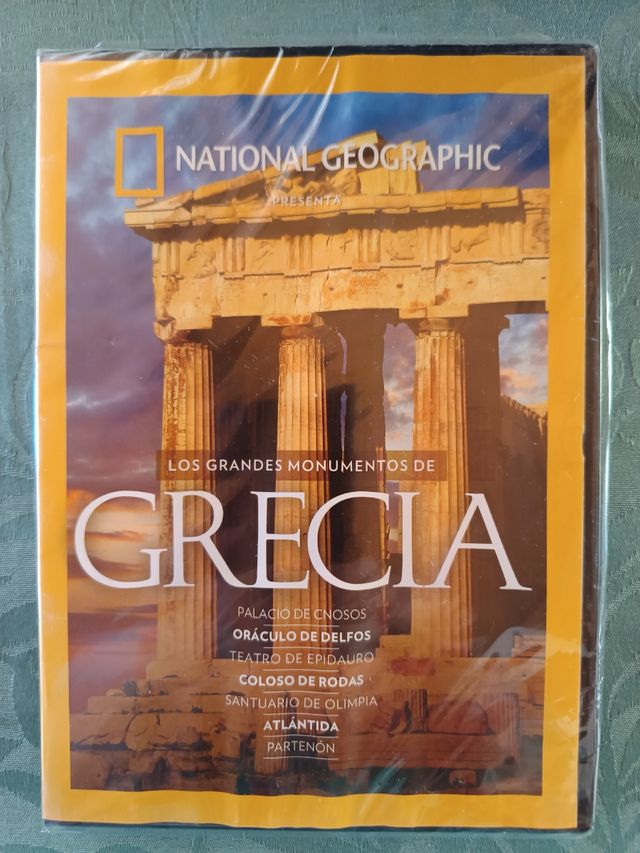 2 DVDs Egipto y Grecia nuevos en Español