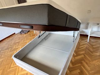 Canapé abatible + colchon Emma Hybrid Premium