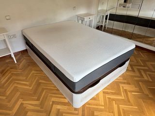 Canapé abatible + colchon Emma Hybrid Premium