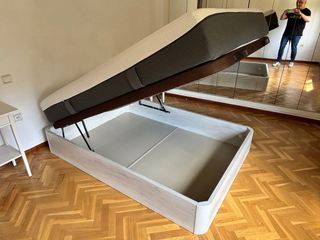 Canapé abatible + colchon Emma Hybrid Premium