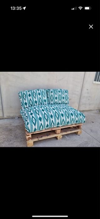 conjunto de COJINES PARA PALETS