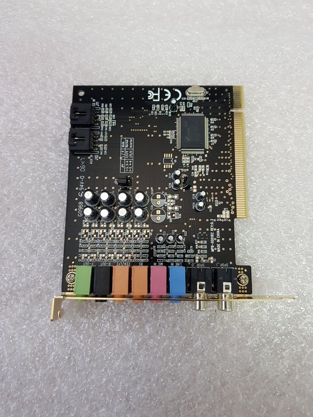 Tarjeta Sonido PCI 32bits 7.1 C-media CMI8768