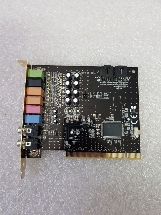 Tarjeta Sonido PCI 32bits 7.1 C-media CMI8768
