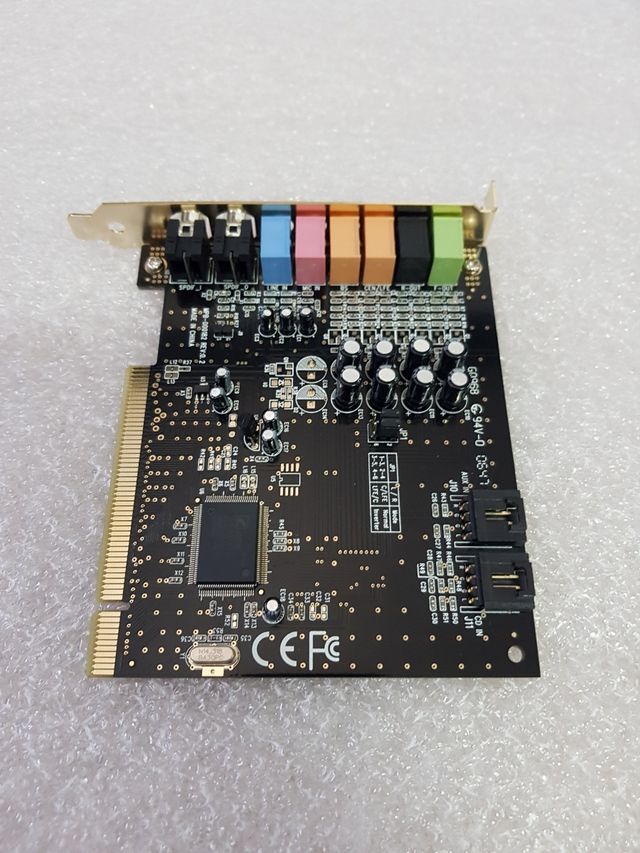 Tarjeta Sonido PCI 32bits 7.1 C-media CMI8768