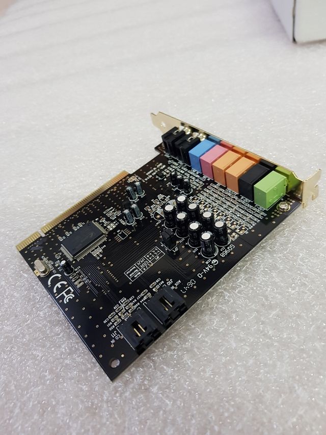 Tarjeta Sonido PCI 32bits 7.1 C-media CMI8768