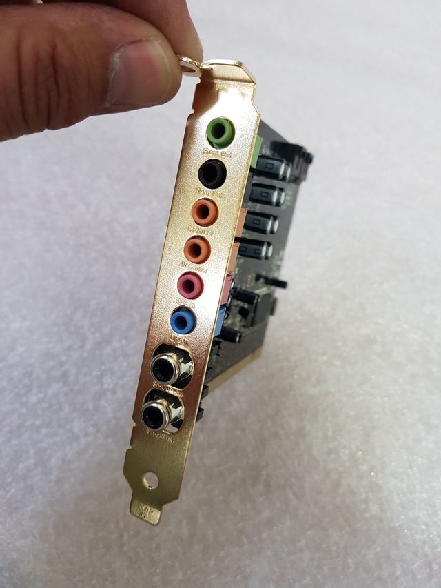 Tarjeta Sonido PCI 32bits 7.1 C-media CMI8768