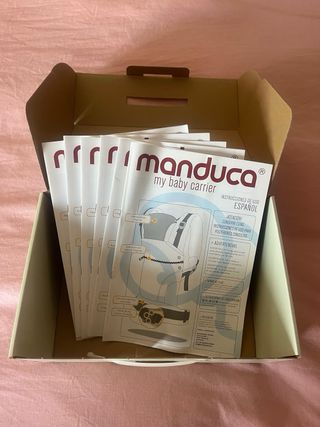 Manduca portabebés - Negro