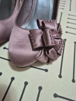 Zapatos Menbur rosa palo - Fiesta