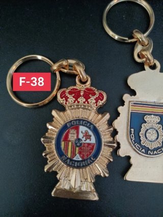 Bolígrafo más llavero más Insignia pin Policía Nac