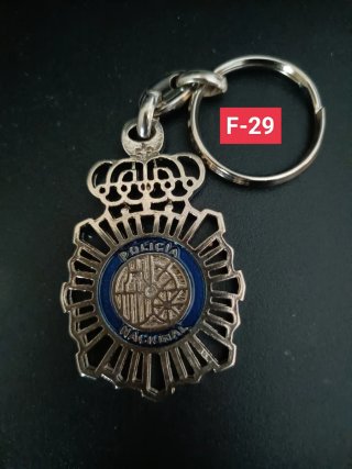 Bolígrafo más llavero más Insignia pin Policía Nac