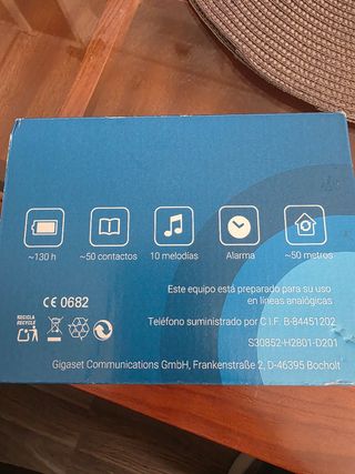 Teléfono inalámbrico Gigaset A116