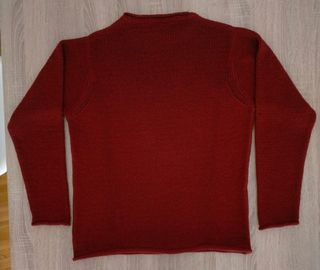 Jersey Patchwork rojo talla M