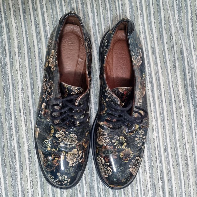 Zapatos Hispanitas de Mujer Cuero Floral 38