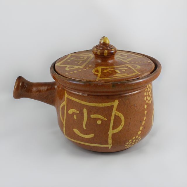 Cazuela Barro Cocido Rustica