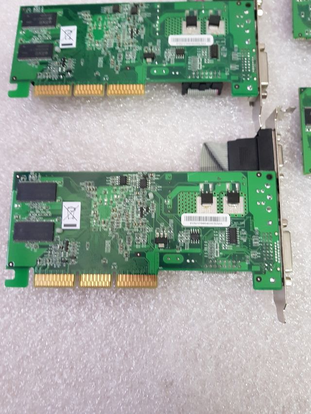 Lote 5 x Tarjeta Grafica AGP vintage