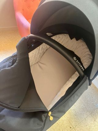 Stokke Xplory Gold saco sillaCapazo NegroNEGOCIABL