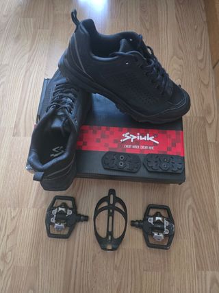 (Seminuevas) Zapatillas Spiuk MTB + Pedales SPD Sh