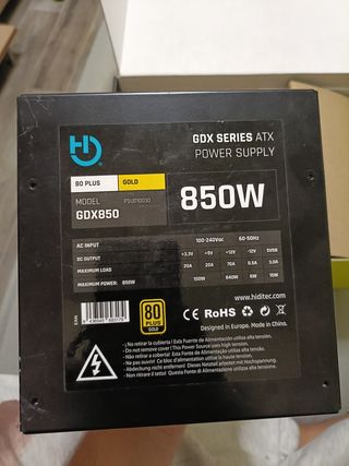 Memoria SSD M2 con Fuente de Alimentación