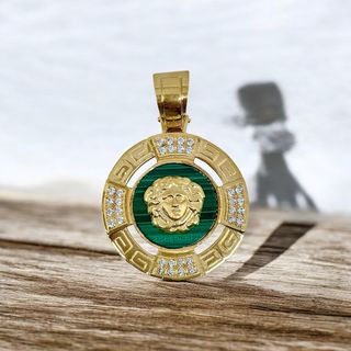 colgante-medusa-versace-malaquita-oro