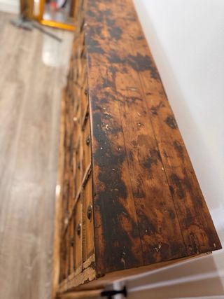 Mueble antiguo de farmacia 1850