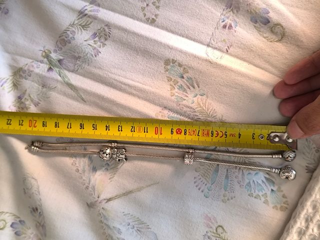 7 Pulseras Pandora Plata