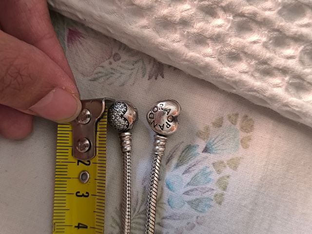 7 Pulseras Pandora Plata