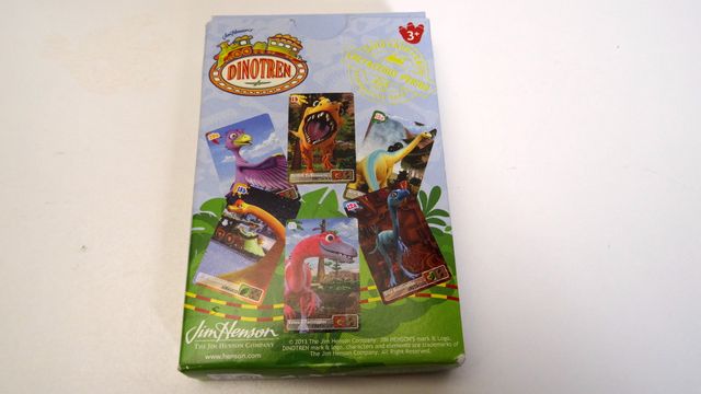 Juego de cartas DinoTren +3 años - Como nuevo