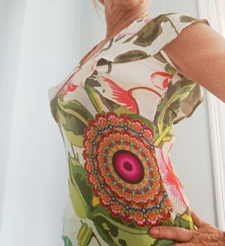 Camiseta Desigual multicolor
