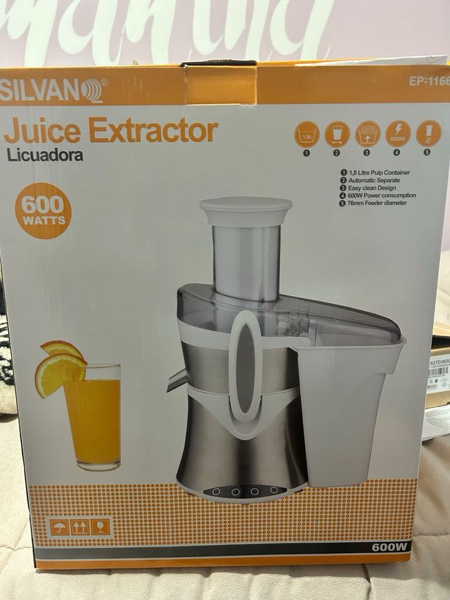 Extractor zumo Silvan EP-1166 - 600W  nuevo