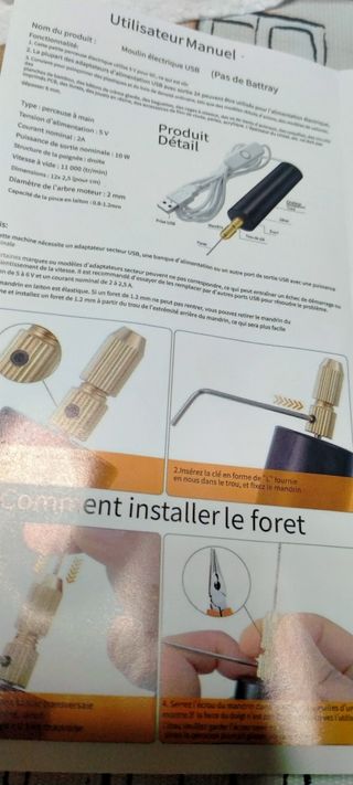 Mini trapano gioielli