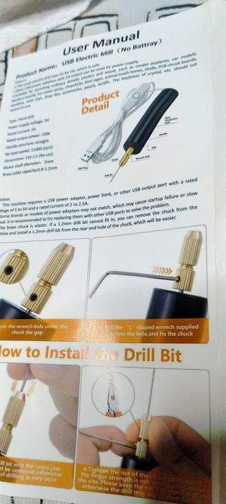 Mini trapano gioielli