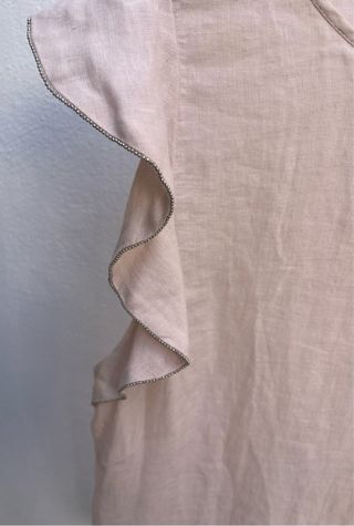 Camiseta Massimo Dutti beige - Talla L