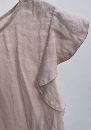 Camiseta Massimo Dutti beige - Talla L