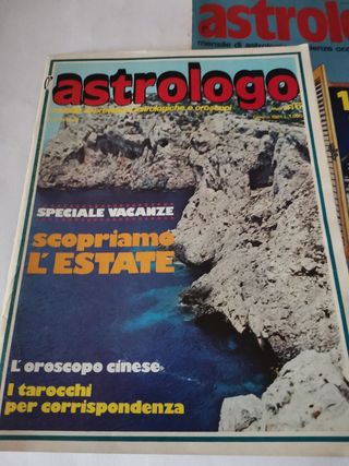 Lotto 3 riviste astrologia anni 80 vintage rare 