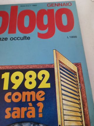 Lotto 3 riviste astrologia anni 80 vintage rare 