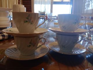 Juego café porcelana vintage